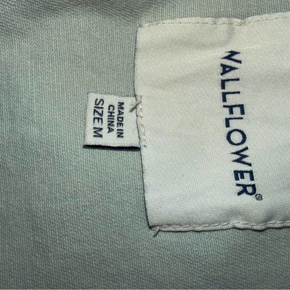 Cropped Hooded Utility Jacket - Sage - Picture 4 of 4